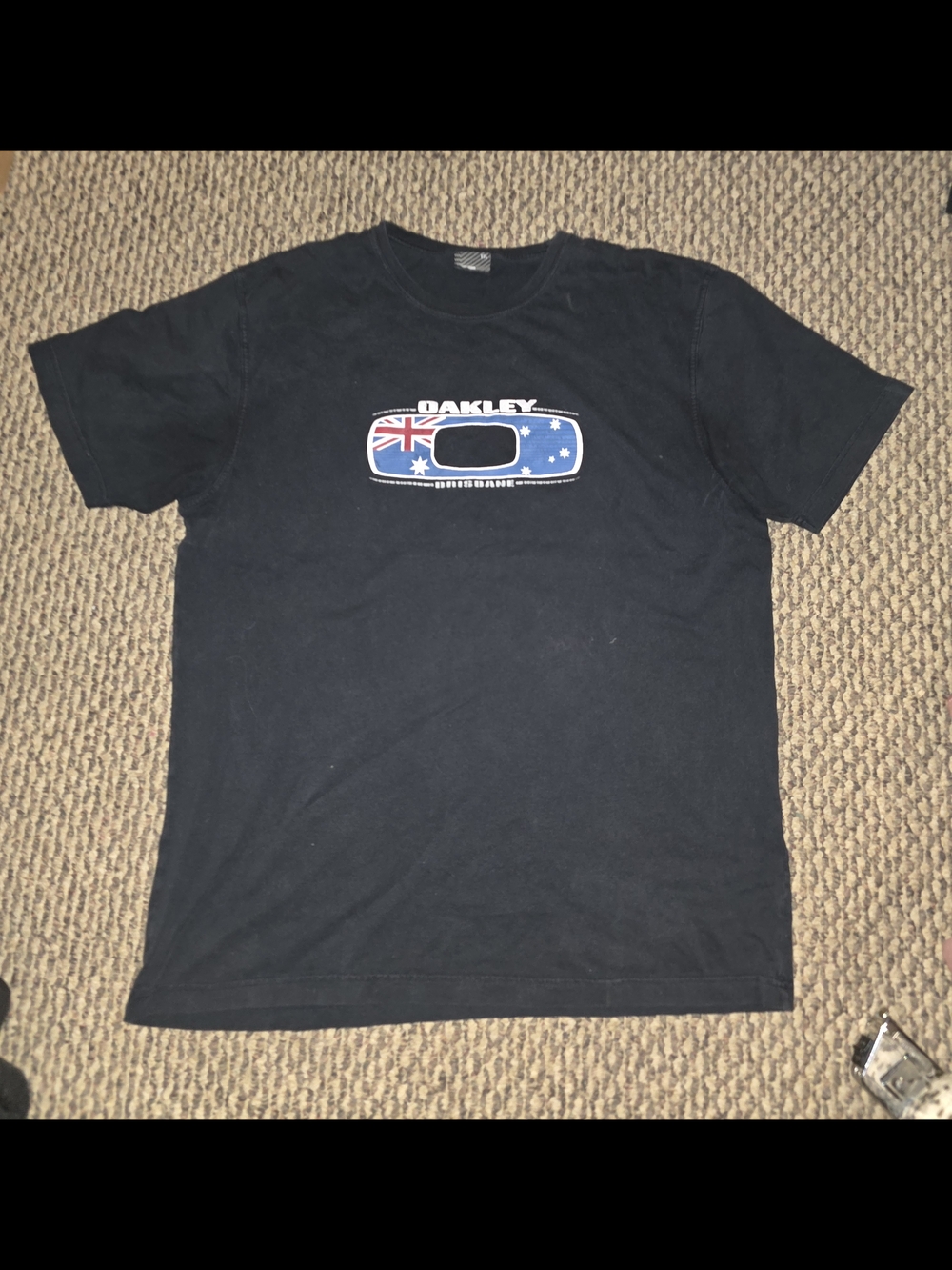 Oakley Black Graphic Logo Tee